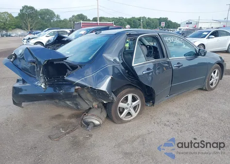 2005 Honda Accord 2.4 Ex из США, поврежденный, VIN 1HGCM56845A100813